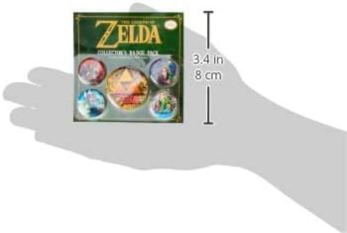 Paquete de insignias The Legend of Zelda, RD-RS660071, multicolor, 10 x 12,5 cm