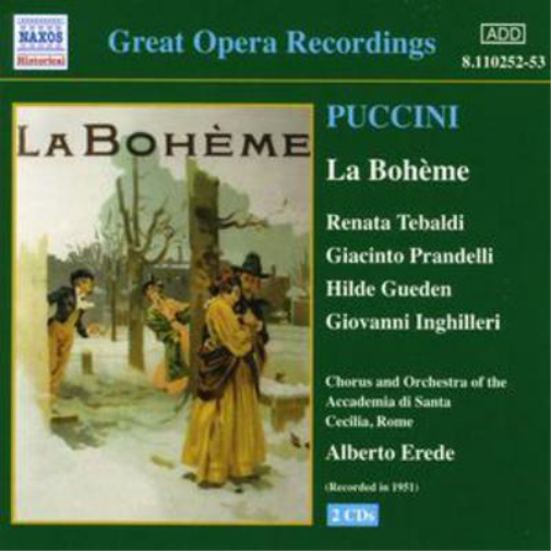 La Boheme (Erede, Tebaldi, Gueden, Prandelli, Inghilleri)