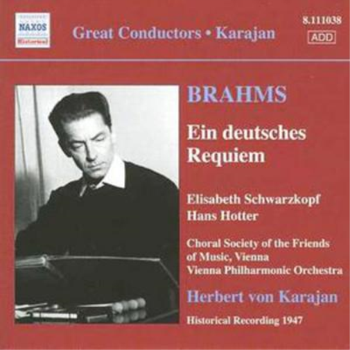 Ein Deutsches Requiem (Von Karajan, Vienna Po, Schwarzkopf)