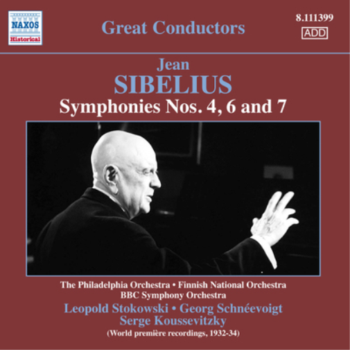 Jean Sibelius: Symphonies Nos. 4, 6 and 7