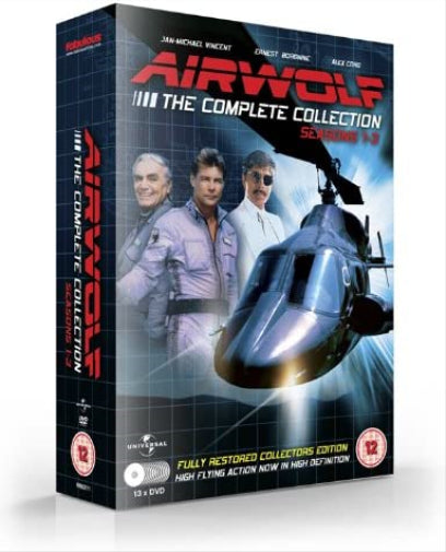 Airwolf - The Complete Collection:Seasons 1-3 - 13 DVD Set