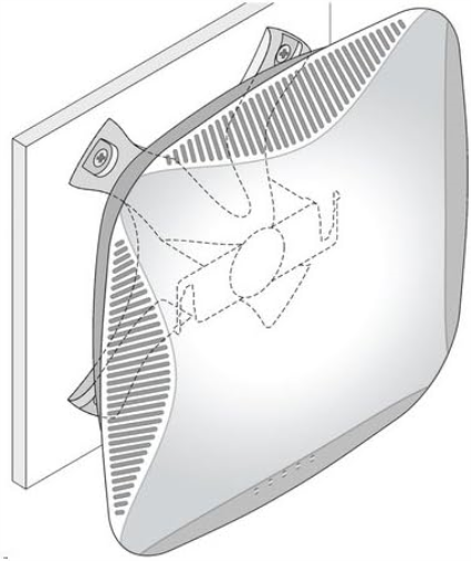 Hpe Aruba Ap-220-Mnt-W1 - Network Device Mounting Kit - For Officeconnect Oc20, Instant Iap-224, 225, 304, 305, 314, 315