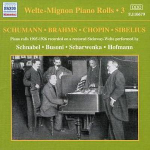 Welte-mignon Piano Rolls Vol. 3