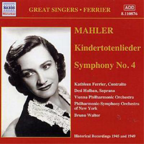 Symphony No. 4, Kindertotenlieder (Walter, Vpo, Ferrier)