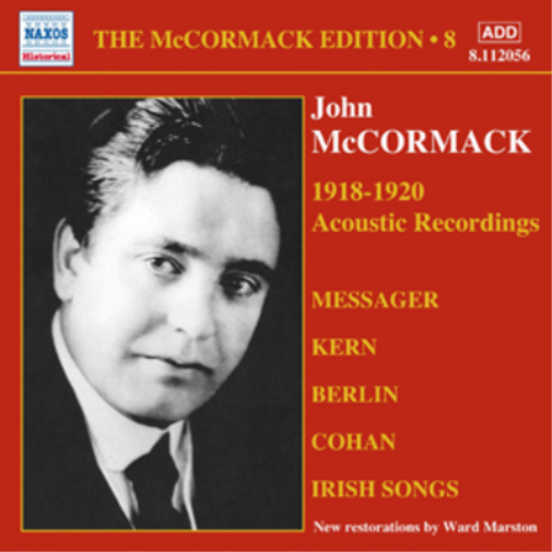 John McCormack, 1918-1920