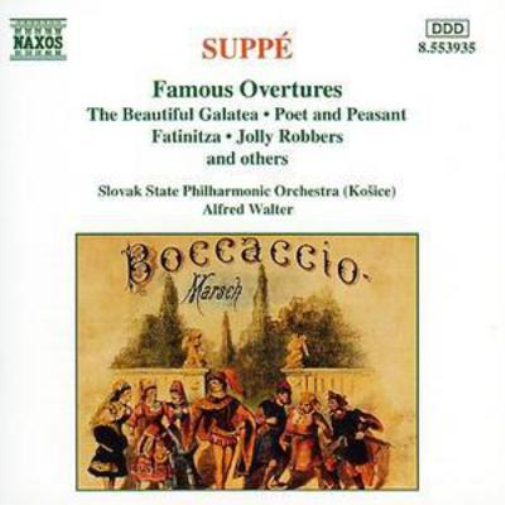 Famous Overtures (Walter, Slovak State Po)