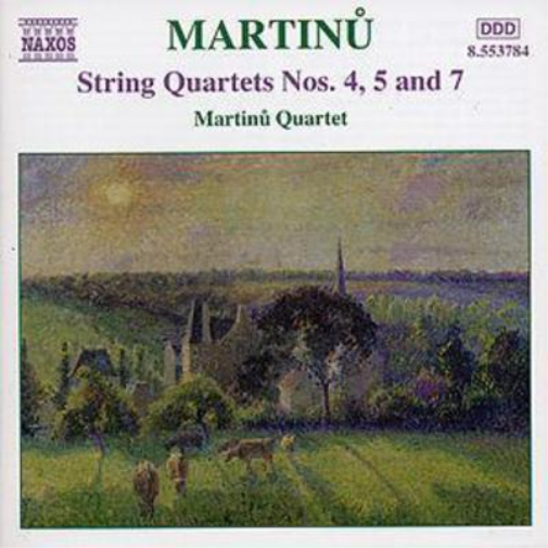 String Quartets Nos. 4, 5 and 7 (Martinu Quartet)