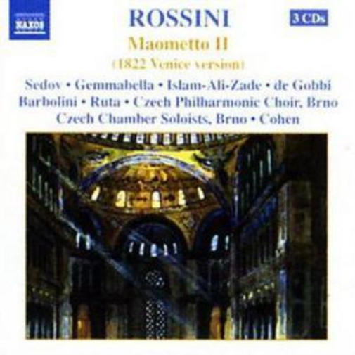 Maometto Secondo (Cohen, Czech Philharmonic Chorus)