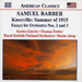 Knoxville: Summer of 1915 (Alsop, Rsno)