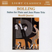 Suites for Flute and Jazz Piano Trio (Roselli Quartet)