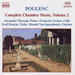Poulenc: Complete Chamber Music Vol. 2