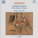 Cataloque D'oiseaux - Messiaen