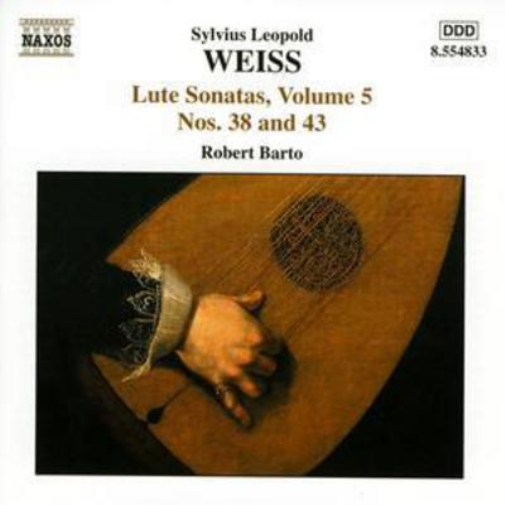 Sonatas for Lute Vol. 5, Nos. 38 and 43 (Barto)