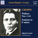 Waltzes Nos. 1 - 14, Fantasie in F Minor (Cortot)