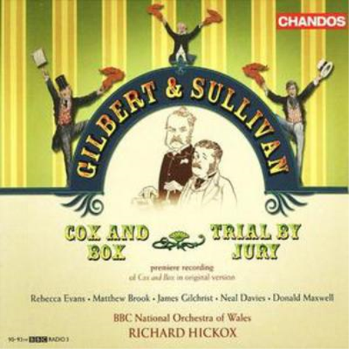Cox and Box, Trial By Jury (Hickox, Bbcno of Wales)