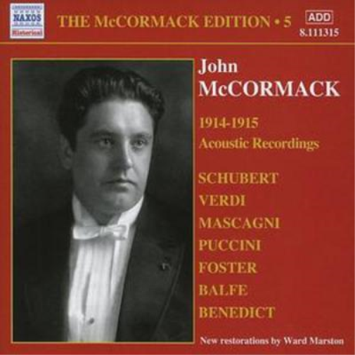 Mccormack Edition 5, The: 1914 - 15 Acoustic Recordings