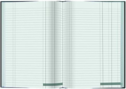 Collins Ideal A5 Double Cash Manuscript Book - 192 Pages