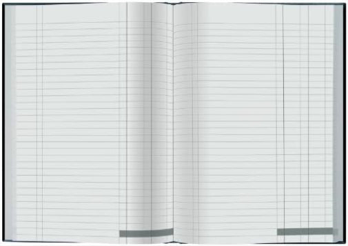 Collins Ideal A5 Double Cash Manuscript Book - 192 Pages