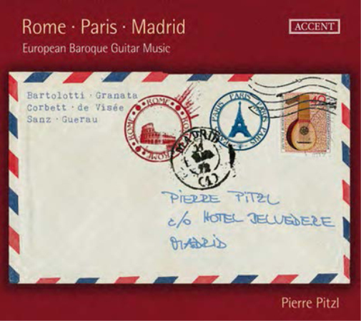 Rome/Paris/Madrid: European Baroque Guitar Music