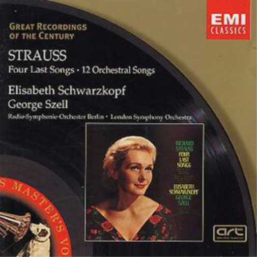Strauss: Four Last Songs / 12 Orchestral Songs (Schwarzkopf / Sze