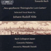 Selected Vocal Music