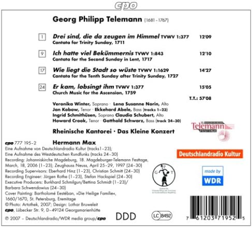 Drei Sind, Die Da Zeugen Im Himmel (Max, Das Kleine Konzert)