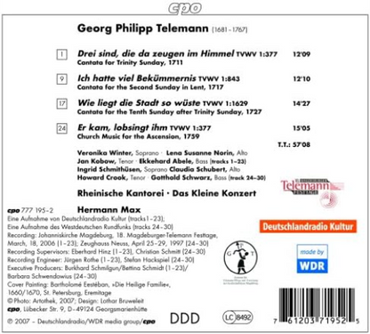 Drei Sind, Die Da Zeugen Im Himmel (Max, Das Kleine Konzert)