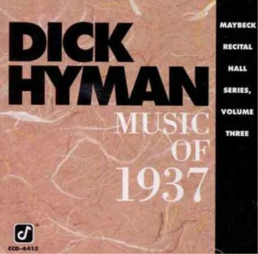 Live at Maybeck Recital Hall Vol.3: the Music of 1937