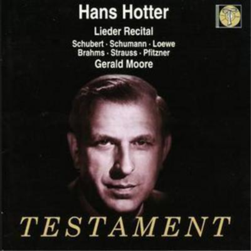 Lieder Recital/hotter/moore