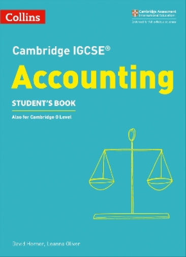 Cambridge IGCSE™ Accounting Student's Book