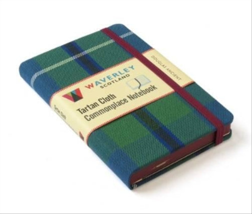 Waverley (M): Douglas Ancient Tartan Cloth Commonplace Notebook