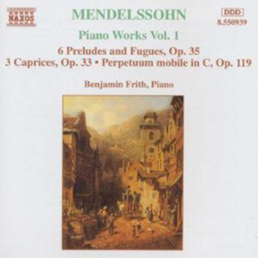 Piano Works Vol.1 - Benjamin Frith