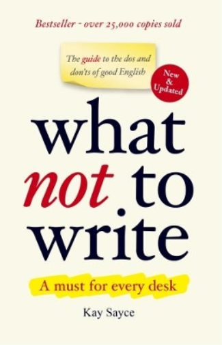 What Not to Write