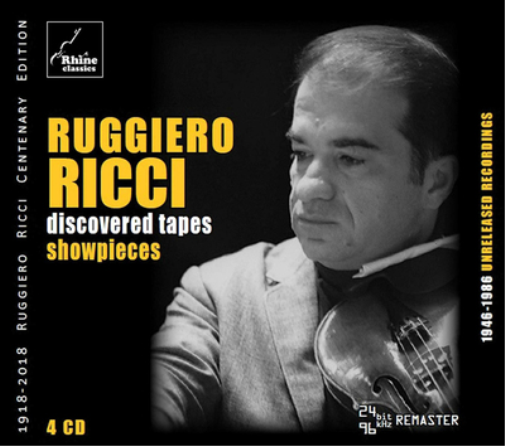 Ruggiero Ricci: Discovered Tapes - Showpieces: Unreleased Recordings 1946-1986