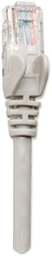 Intellinet Network Patch Cable, Cat5e, 1.5m, Grey, CCA, U/UTP, PVC, RJ45, Gold Plated Contacts, Snagless, Booted, Polybag 1.5 m Cat5e, U/UTP, CCA Grey