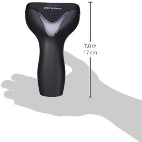 Datalogic Touch Lite - Lector de código barras (15 cm, 9 cm, 640 nm, USB, Negro, IP30