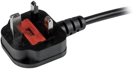 StarTech.com 6ft (2m) UK Computer Power Cable Y Splitter, 18AWG, BS 1363 to 2x C13, 10A 250V, AC Power Cord, Kettle Lead / Dual UK Power Cord, PC Power Supply Cable, TV/Monitor Power Cable (PXT101YUK