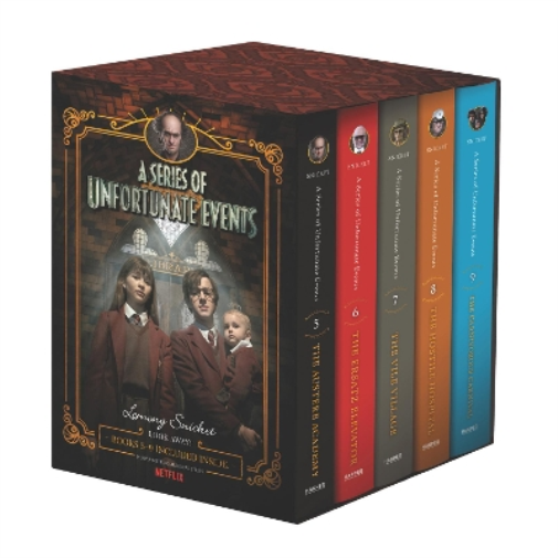 A Series of Unfortunate Events #5-9 Netflix Tie-In Box Set