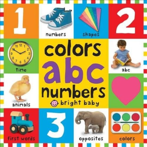 First 100 Big Board: Colors, Abc, Numbers