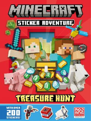 Minecraft Sticker Adventure: Treasure Hunt