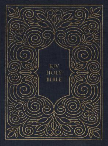KJV, Journal the Word Bible, Hardcover, Blue, Red Letter, Comfort Print
