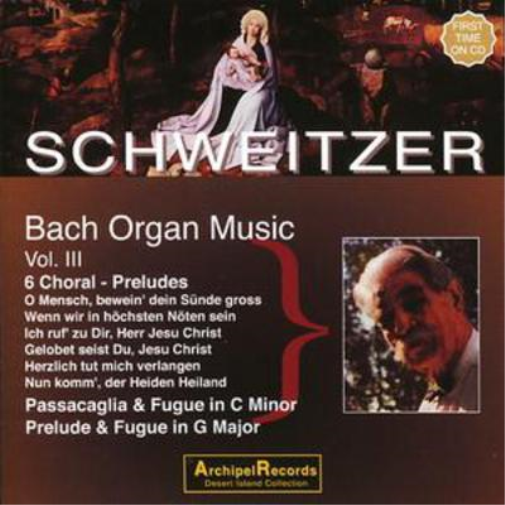 Schweitzer Organ Vol. 3