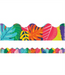 One World Colorful Leaves Scalloped Bulletin Board Borders