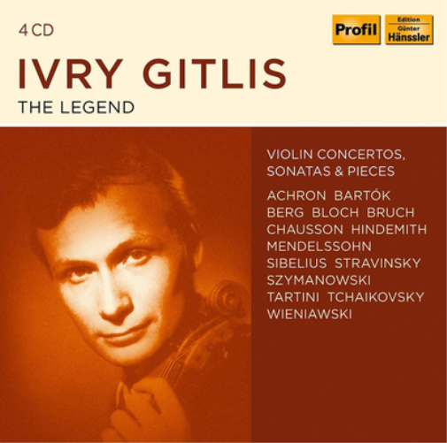 Ivry Gitlis: The Legend: Violin Concertos, Sonatas & Pieces