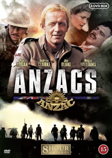 Anzacs - 5Dvd Mini-Series Starring Paul Hogan - A Ww1 Series Must See