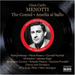 Gian Carlo Menotti: The Consul/Amelia Al Ballo