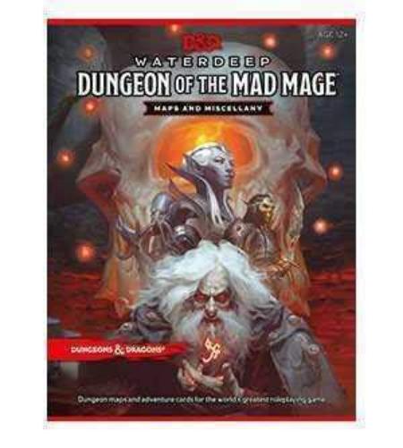Dungeons & Dragons RPG Waterdeep: Dungeon of the Mad Mage - Maps & Miscellany en