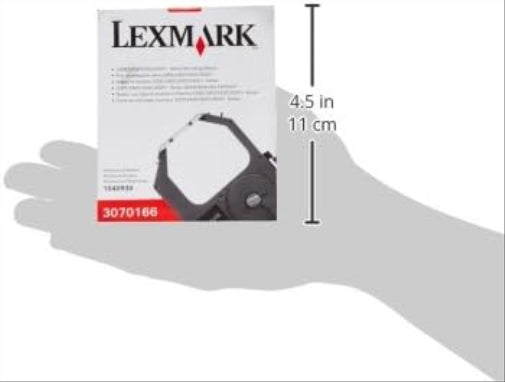 Lexmark 3070166 - Cinta de Nylon, Color Negro (1 Unidad