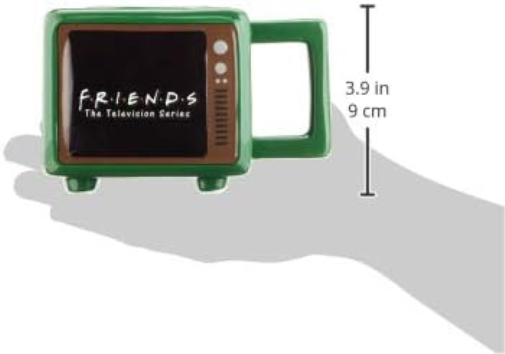 FRIENDS Mug Retro TV Heat Changing Mug Design 500ml Coffee Mug in Presentation Gift Box - Official Merchandise