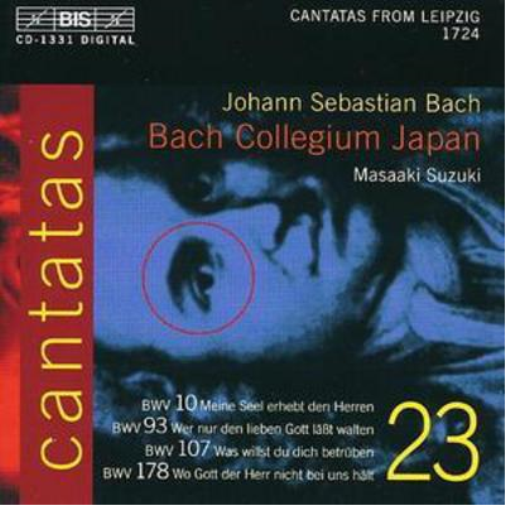 Cantatas Vol. 23 (Suzuki, Bach Collegium Japan, Nonoshita)